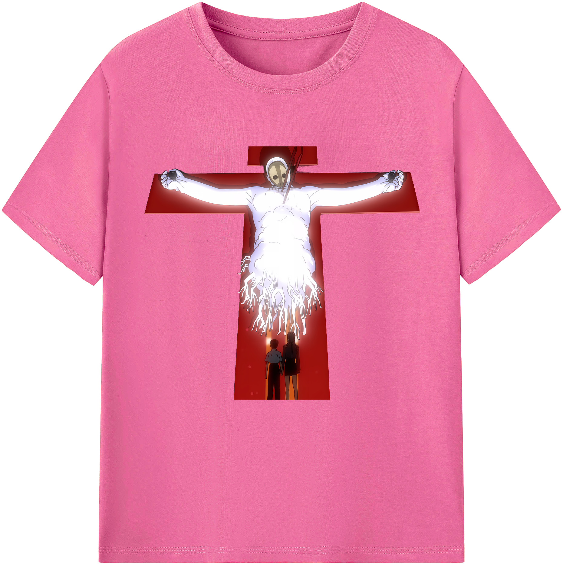 （画像用） EVA 新世紀エヴァンゲリオン レディースカジュアルプリントTシャツ（綿100％）
